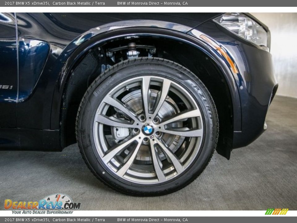 2017 BMW X5 xDrive35i Carbon Black Metallic / Terra Photo #9