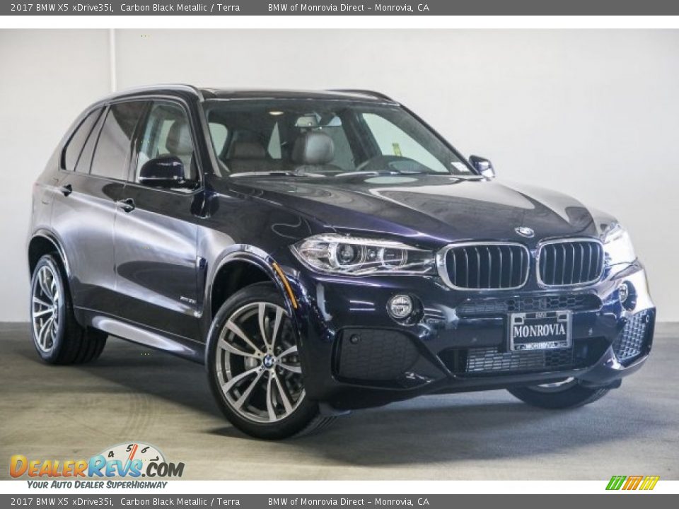 2017 BMW X5 xDrive35i Carbon Black Metallic / Terra Photo #12