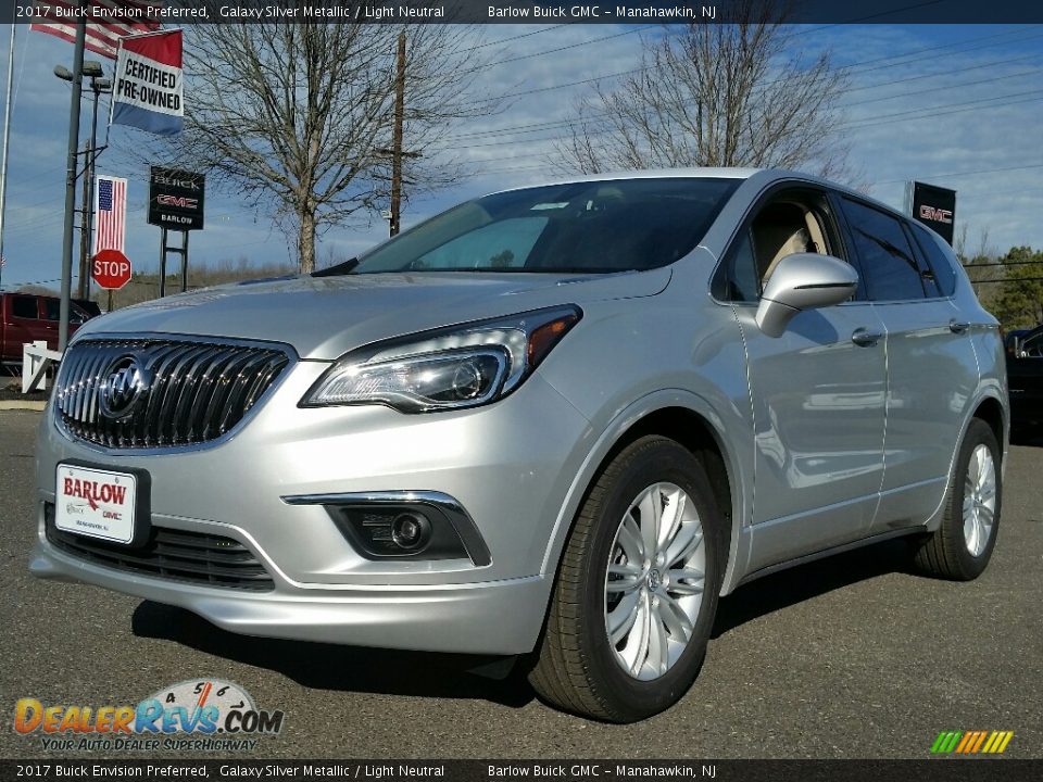 2017 Buick Envision Preferred Galaxy Silver Metallic / Light Neutral Photo #1
