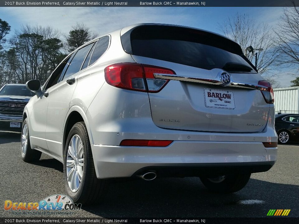 2017 Buick Envision Preferred Galaxy Silver Metallic / Light Neutral Photo #4