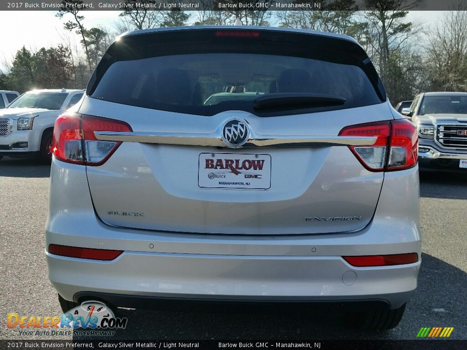 2017 Buick Envision Preferred Galaxy Silver Metallic / Light Neutral Photo #5