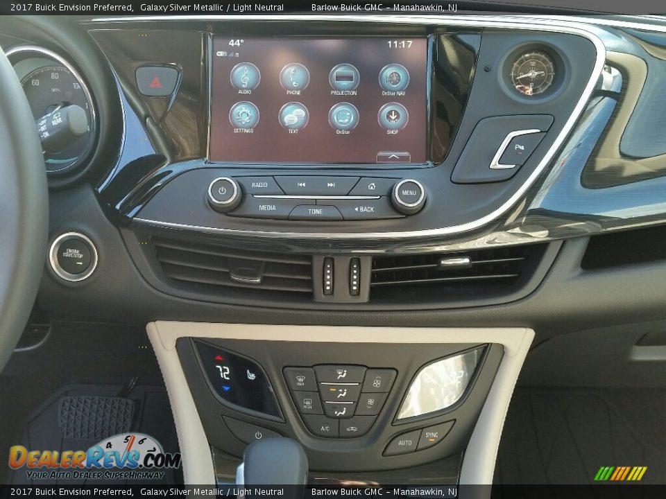 2017 Buick Envision Preferred Galaxy Silver Metallic / Light Neutral Photo #9