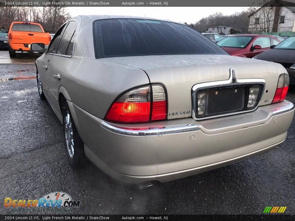 2004 Lincoln LS V6 Light French Silk Metallic / Shale/Dove Photo #6