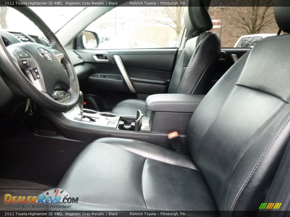2011 Toyota Highlander SE 4WD Magnetic Gray Metallic / Black Photo #6