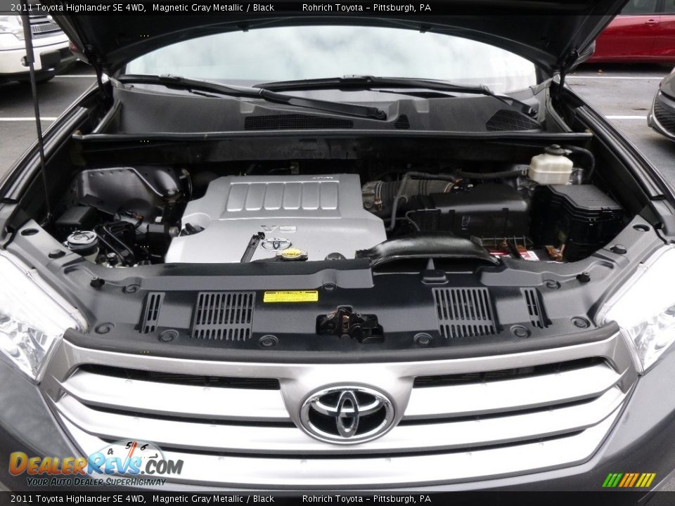 2011 Toyota Highlander SE 4WD Magnetic Gray Metallic / Black Photo #14