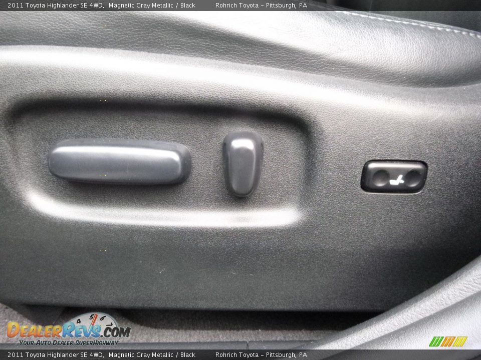 2011 Toyota Highlander SE 4WD Magnetic Gray Metallic / Black Photo #19