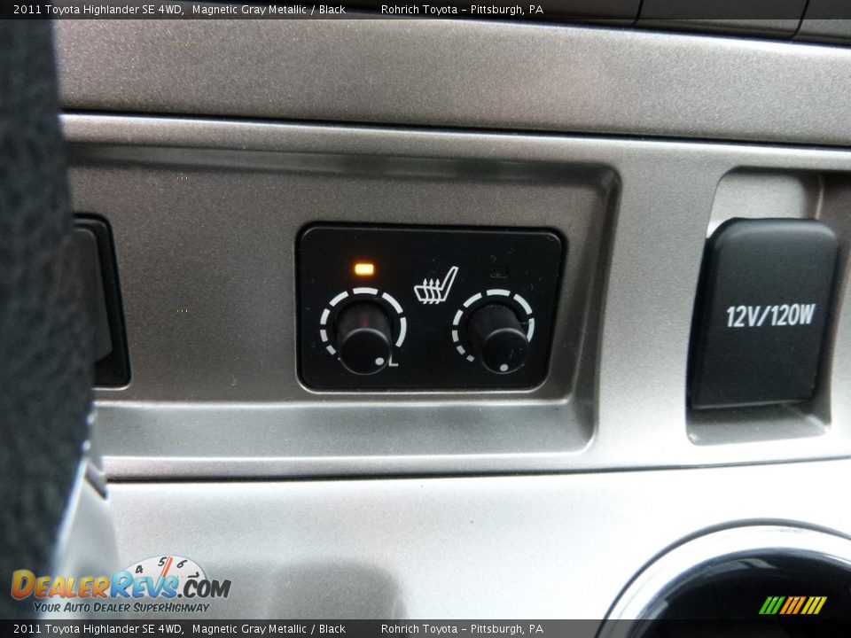 2011 Toyota Highlander SE 4WD Magnetic Gray Metallic / Black Photo #23