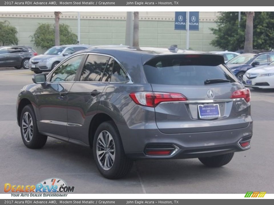 2017 Acura RDX Advance AWD Modern Steel Metallic / Graystone Photo #5
