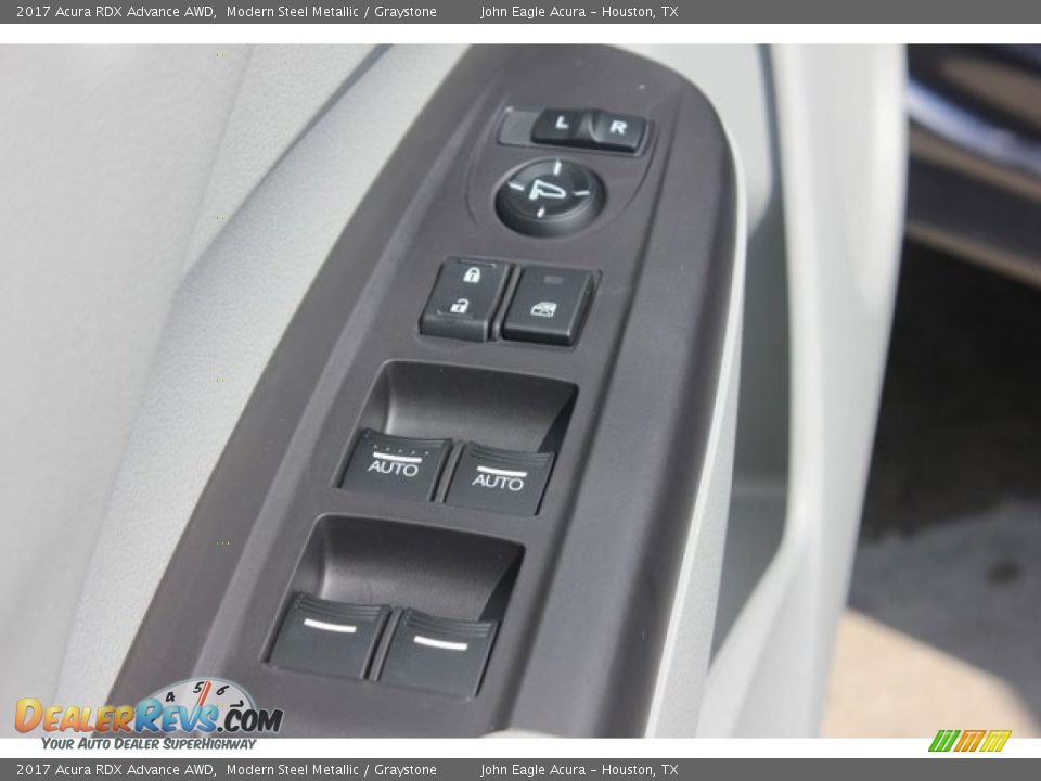 2017 Acura RDX Advance AWD Modern Steel Metallic / Graystone Photo #15