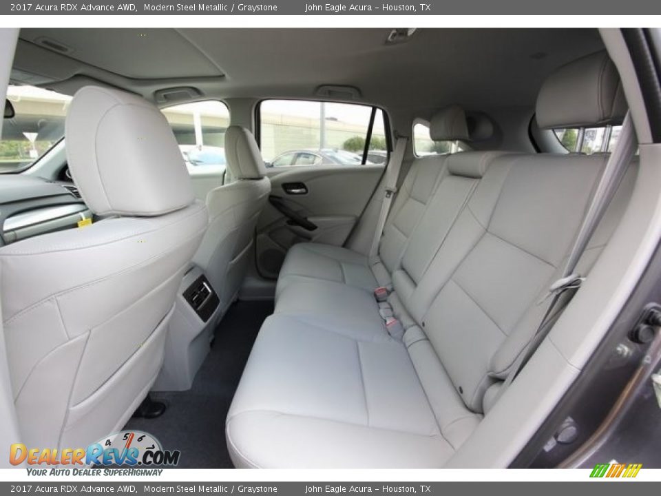 2017 Acura RDX Advance AWD Modern Steel Metallic / Graystone Photo #22