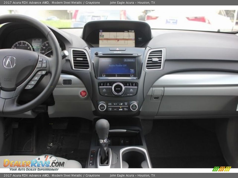 2017 Acura RDX Advance AWD Modern Steel Metallic / Graystone Photo #32