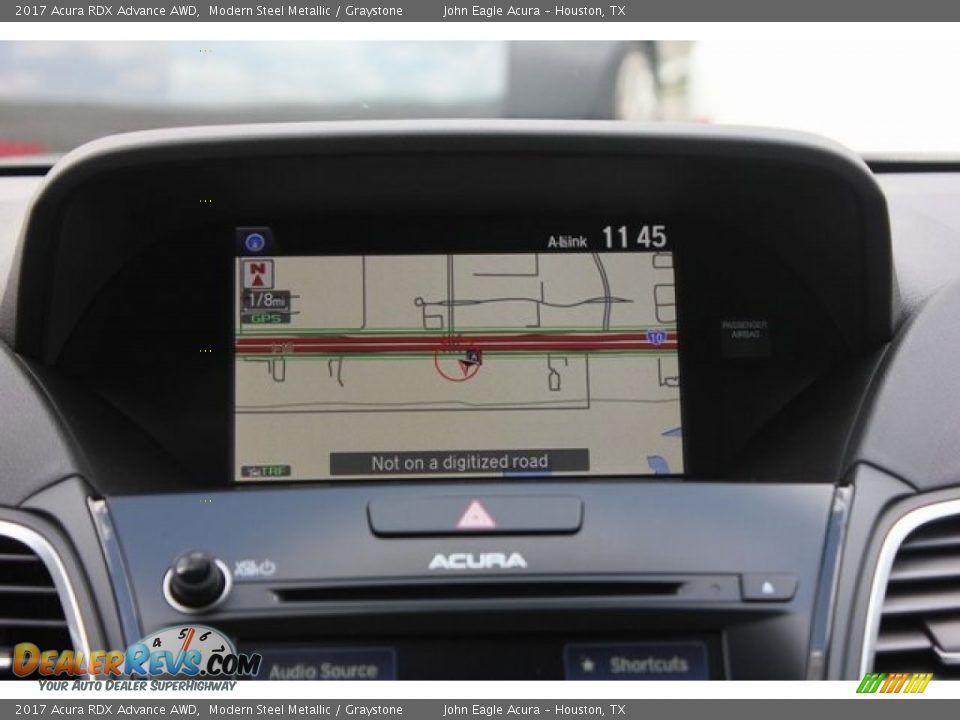 2017 Acura RDX Advance AWD Modern Steel Metallic / Graystone Photo #33