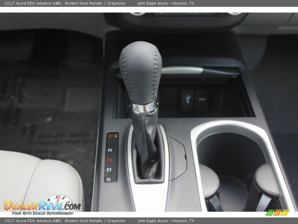 2017 Acura RDX Advance AWD Modern Steel Metallic / Graystone Photo #36