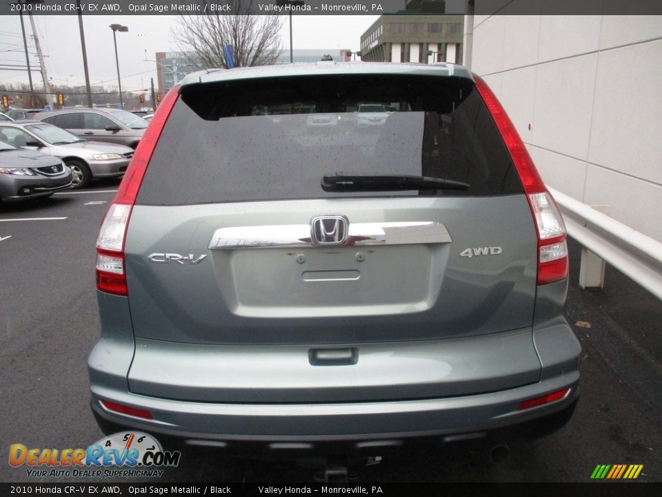 2010 Honda CR-V EX AWD Opal Sage Metallic / Black Photo #5