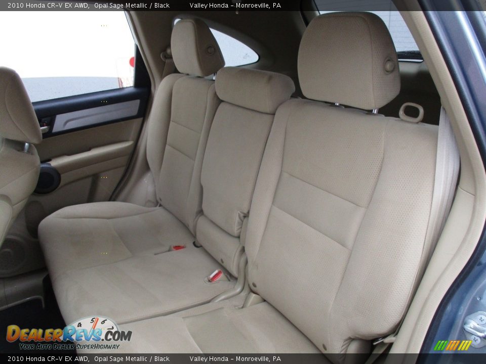 2010 Honda CR-V EX AWD Opal Sage Metallic / Black Photo #13