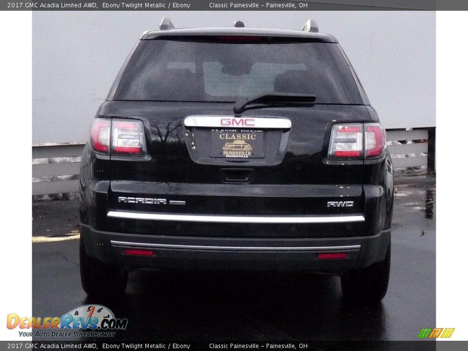 2017 GMC Acadia Limited AWD Ebony Twilight Metallic / Ebony Photo #3