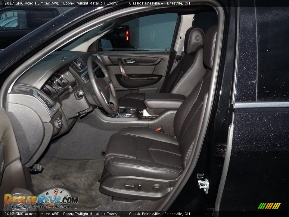 2017 GMC Acadia Limited AWD Ebony Twilight Metallic / Ebony Photo #7