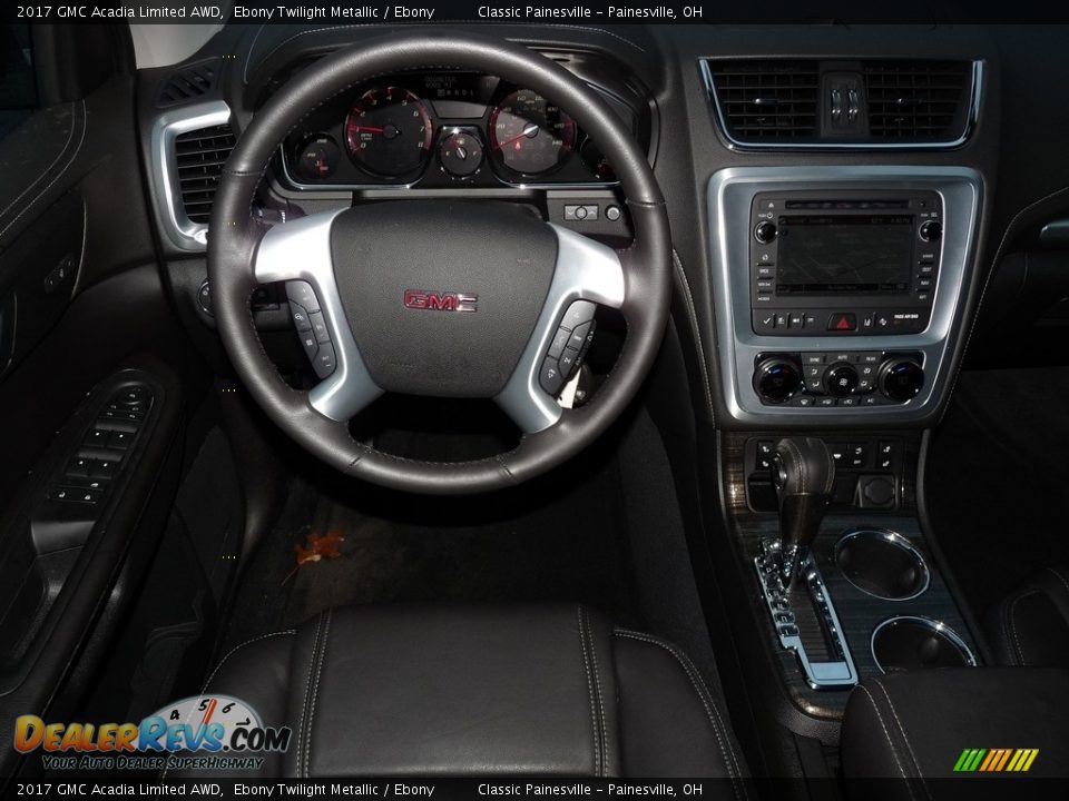 2017 GMC Acadia Limited AWD Ebony Twilight Metallic / Ebony Photo #10