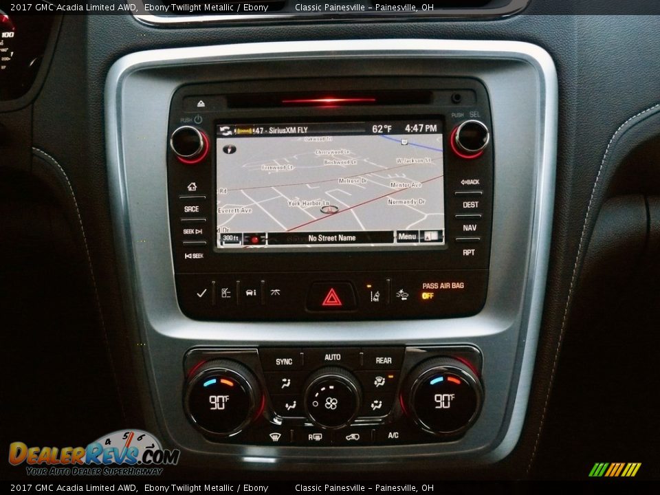 2017 GMC Acadia Limited AWD Ebony Twilight Metallic / Ebony Photo #11