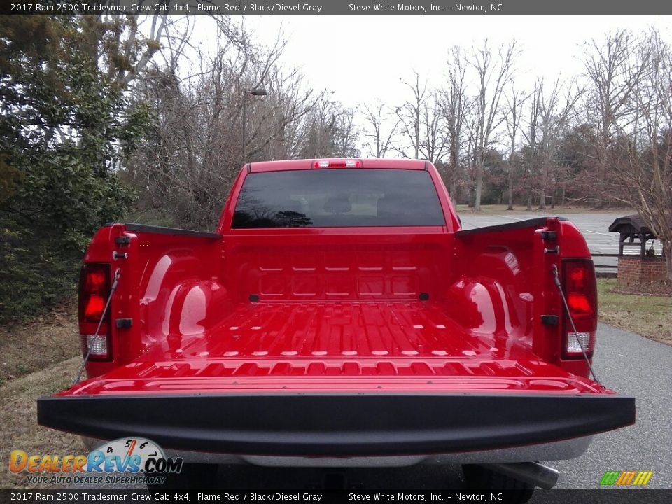 2017 Ram 2500 Tradesman Crew Cab 4x4 Flame Red / Black/Diesel Gray Photo #8