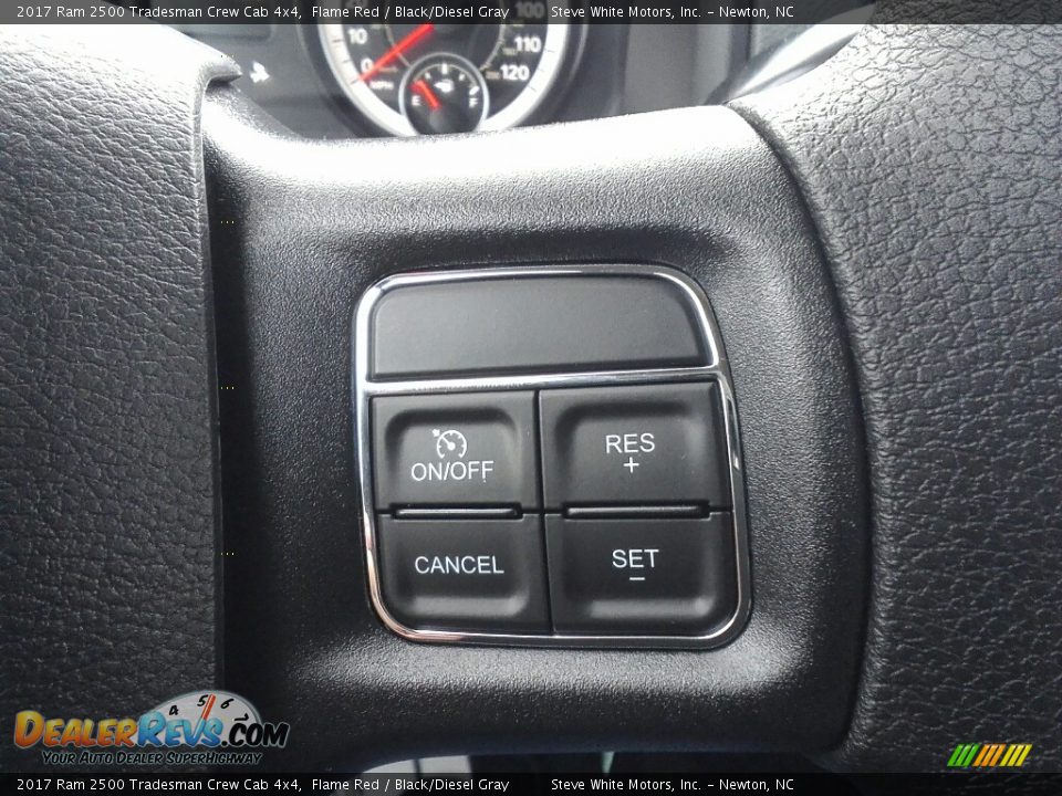 2017 Ram 2500 Tradesman Crew Cab 4x4 Flame Red / Black/Diesel Gray Photo #15
