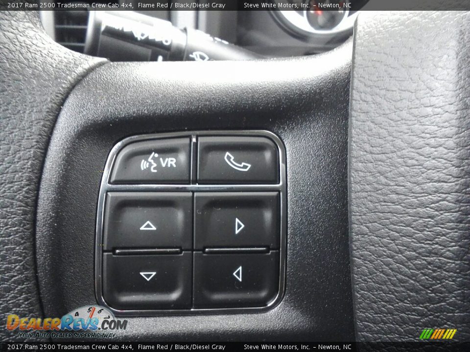 2017 Ram 2500 Tradesman Crew Cab 4x4 Flame Red / Black/Diesel Gray Photo #16