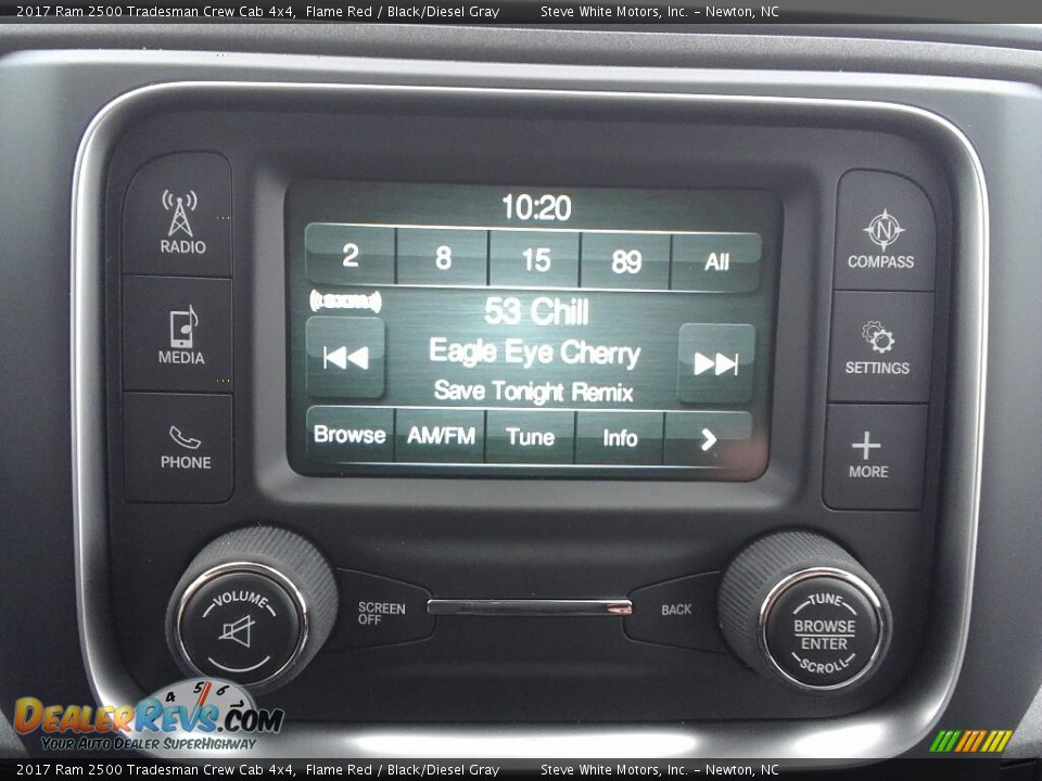 2017 Ram 2500 Tradesman Crew Cab 4x4 Flame Red / Black/Diesel Gray Photo #18