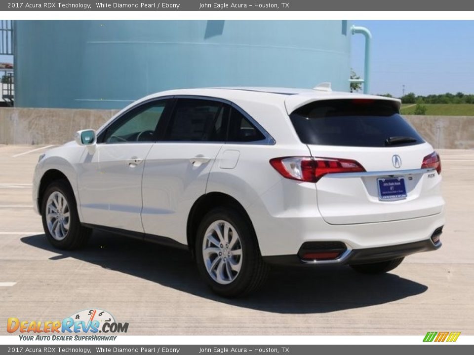 2017 Acura RDX Technology White Diamond Pearl / Ebony Photo #5