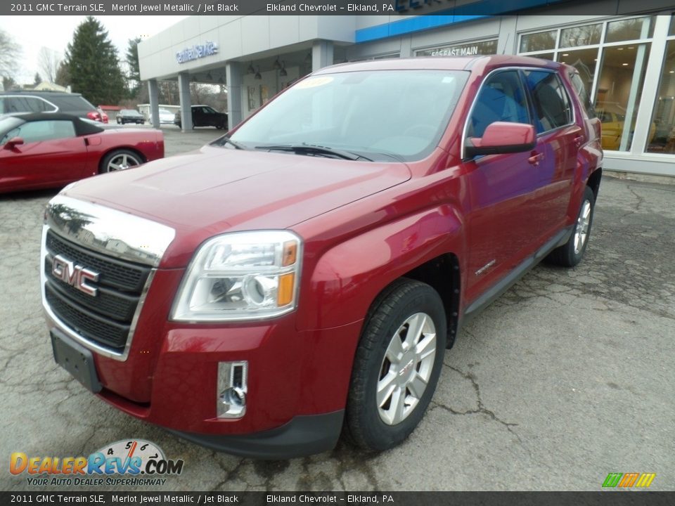 2011 GMC Terrain SLE Merlot Jewel Metallic / Jet Black Photo #1