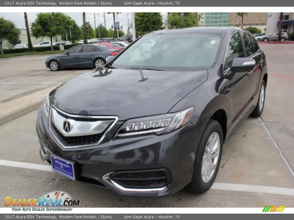 2017 Acura RDX Technology Modern Steel Metallic / Ebony Photo #3