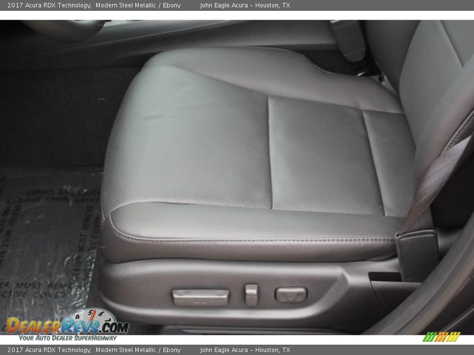 2017 Acura RDX Technology Modern Steel Metallic / Ebony Photo #11