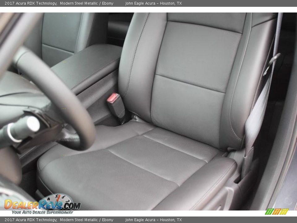 2017 Acura RDX Technology Modern Steel Metallic / Ebony Photo #12