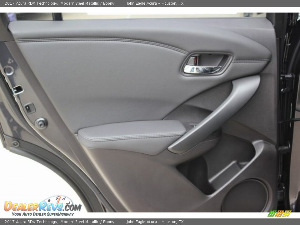 2017 Acura RDX Technology Modern Steel Metallic / Ebony Photo #13