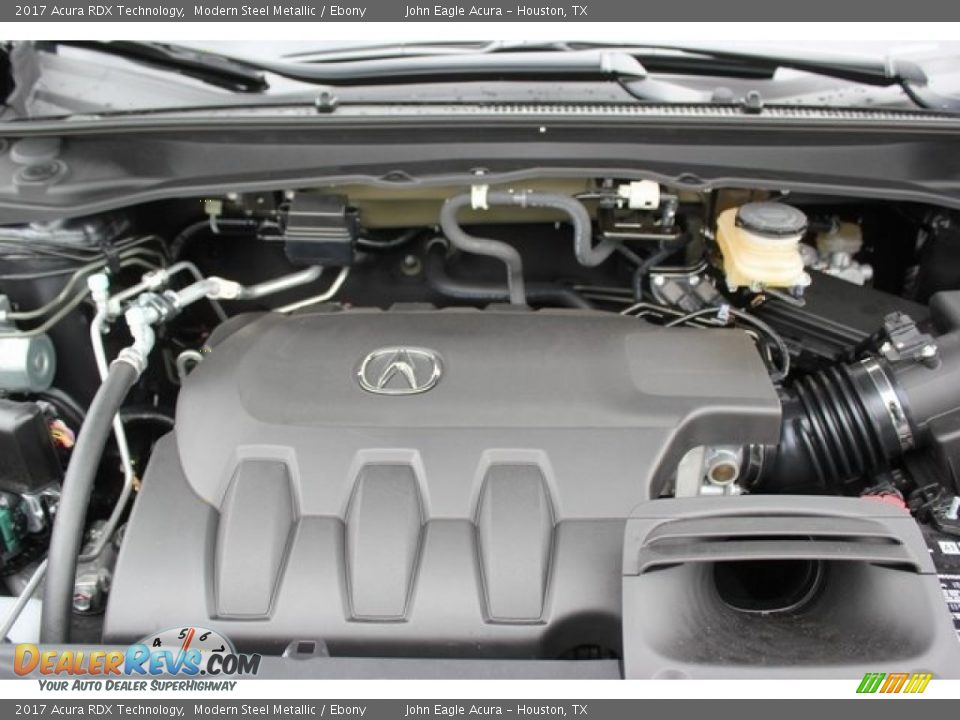 2017 Acura RDX Technology Modern Steel Metallic / Ebony Photo #24