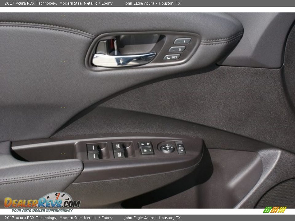 2017 Acura RDX Technology Modern Steel Metallic / Ebony Photo #25