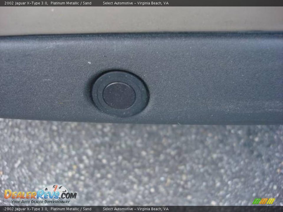 2002 Jaguar X-Type 3.0 Platinum Metallic / Sand Photo #19