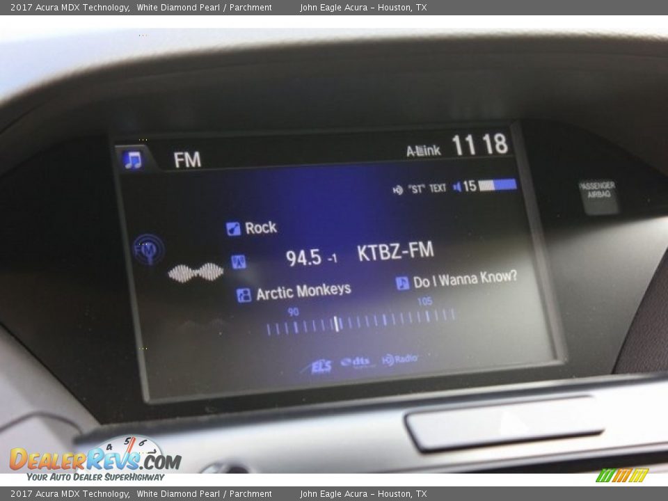 2017 Acura MDX Technology White Diamond Pearl / Parchment Photo #35