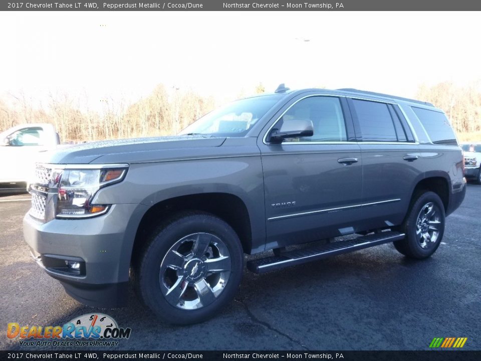 2017 Chevrolet Tahoe LT 4WD Pepperdust Metallic / Cocoa/Dune Photo #1
