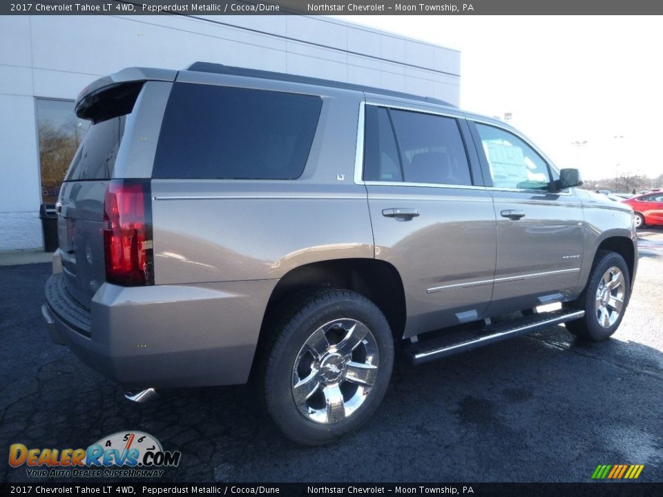 2017 Chevrolet Tahoe LT 4WD Pepperdust Metallic / Cocoa/Dune Photo #5