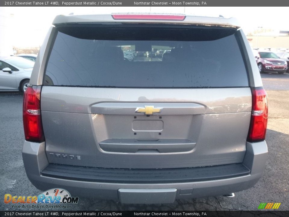 2017 Chevrolet Tahoe LT 4WD Pepperdust Metallic / Cocoa/Dune Photo #6