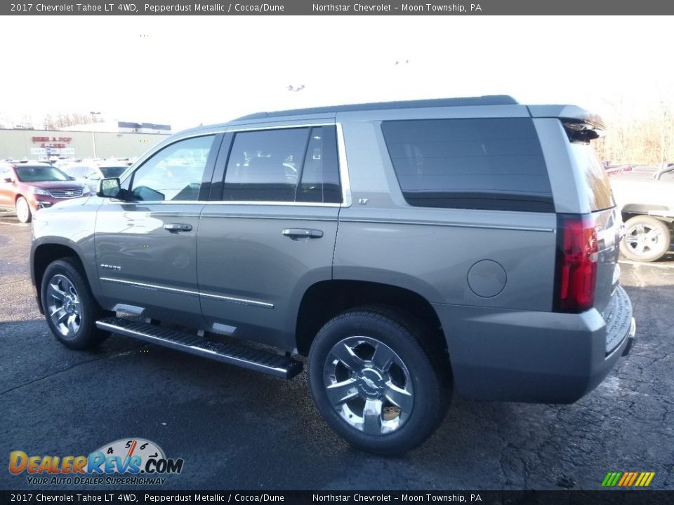 2017 Chevrolet Tahoe LT 4WD Pepperdust Metallic / Cocoa/Dune Photo #7