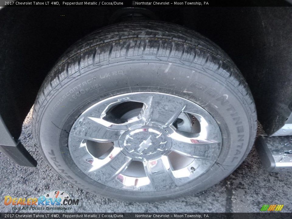 2017 Chevrolet Tahoe LT 4WD Pepperdust Metallic / Cocoa/Dune Photo #9