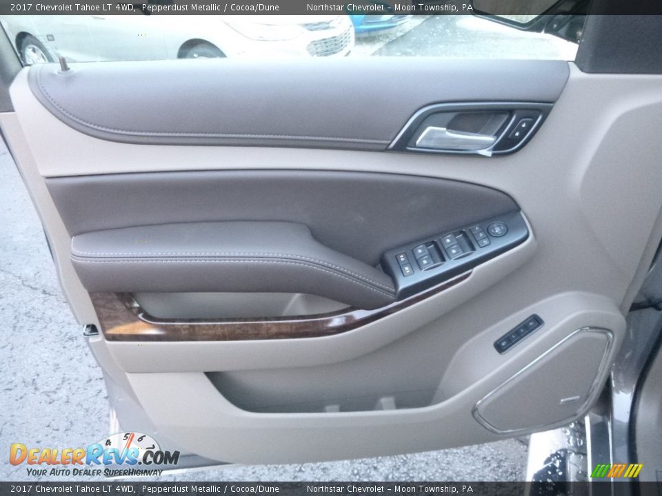 2017 Chevrolet Tahoe LT 4WD Pepperdust Metallic / Cocoa/Dune Photo #14