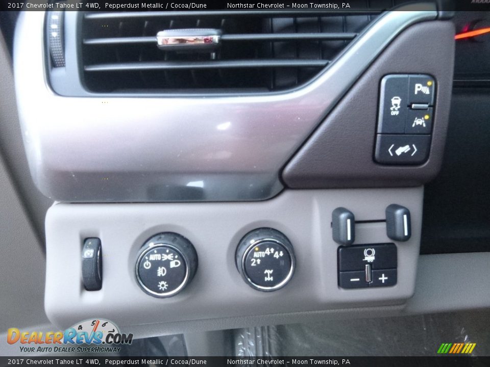 2017 Chevrolet Tahoe LT 4WD Pepperdust Metallic / Cocoa/Dune Photo #15
