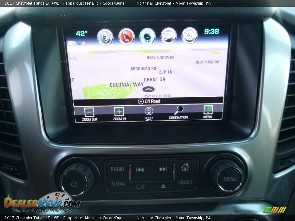 2017 Chevrolet Tahoe LT 4WD Pepperdust Metallic / Cocoa/Dune Photo #19