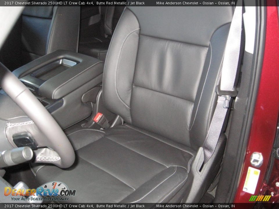 2017 Chevrolet Silverado 2500HD LT Crew Cab 4x4 Butte Red Metallic / Jet Black Photo #7