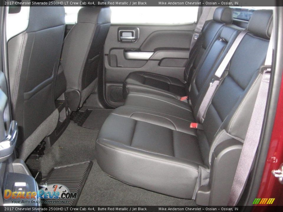2017 Chevrolet Silverado 2500HD LT Crew Cab 4x4 Butte Red Metallic / Jet Black Photo #13