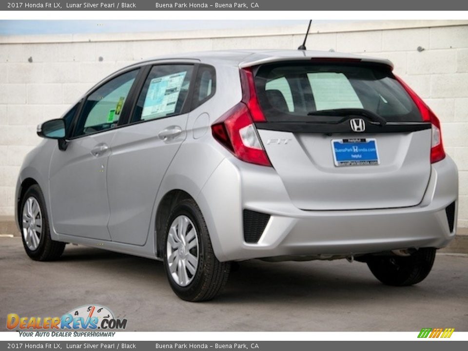 2017 Honda Fit LX Lunar Silver Pearl / Black Photo #2