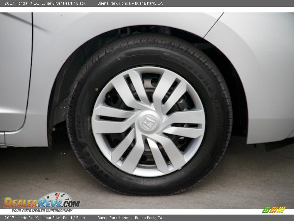 2017 Honda Fit LX Lunar Silver Pearl / Black Photo #5