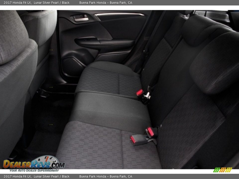2017 Honda Fit LX Lunar Silver Pearl / Black Photo #11